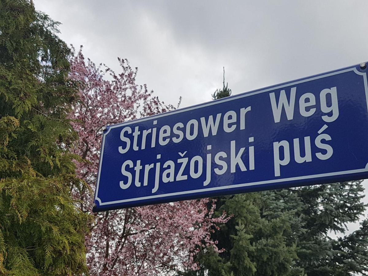 2 Raum Gartenwohnung Am Spreewaldradweg In Chociebuż Zewnętrze zdjęcie